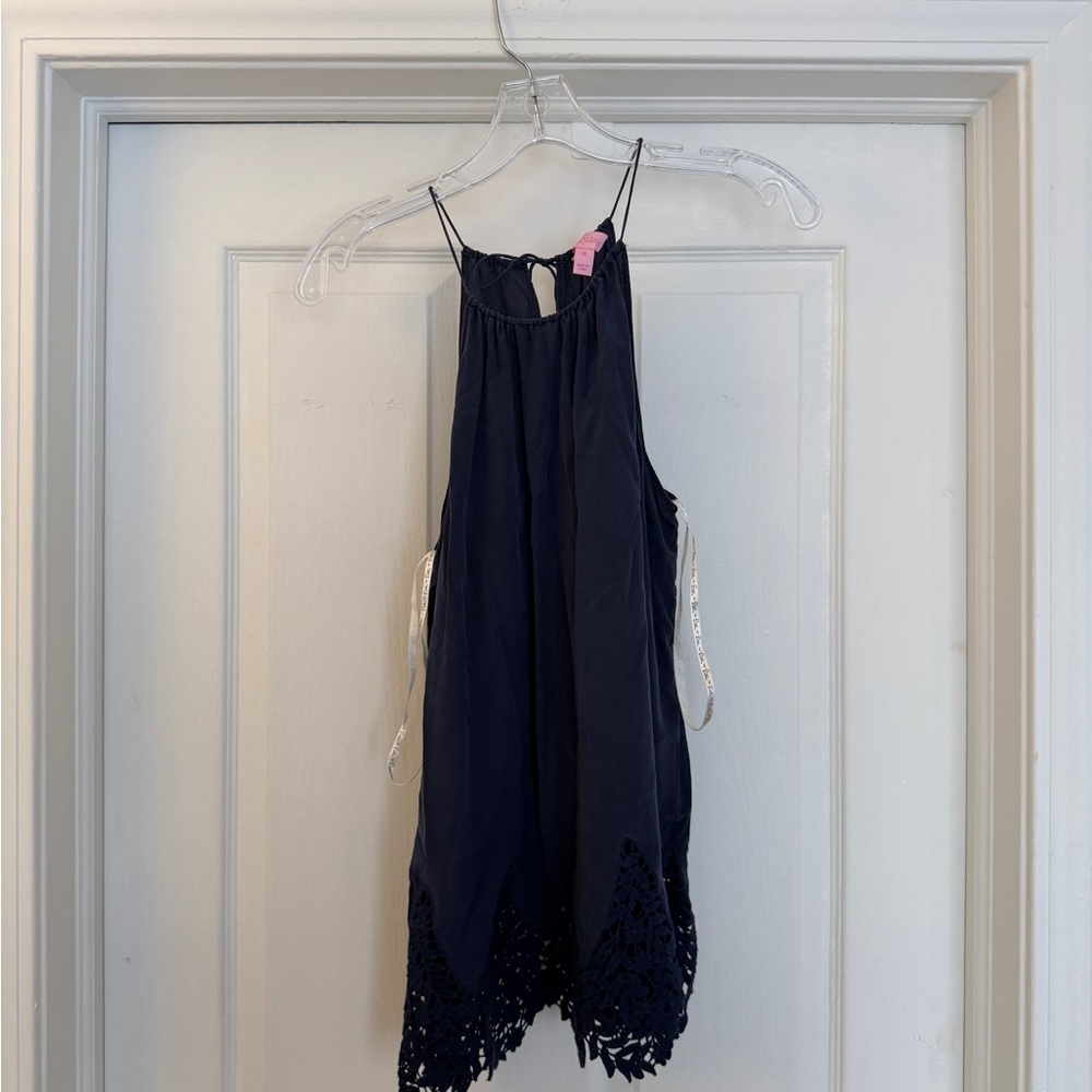 Lilly Pulitzer Navy Tank Top